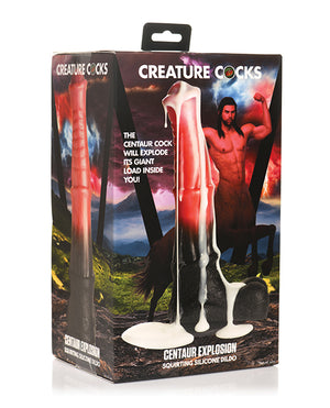 Creature Cocks Centaur Explosion 9.5 Inch Squirting Silicone Dildo