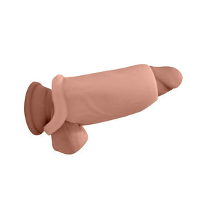 Pleasure Sleeves - Open-Ended Penis Sleeves - 50% Girth Increase - 4 & 5 Inch (Medium)