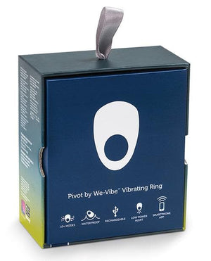We-vibe Pivot Premium Vibrating Cock Ring - Blue