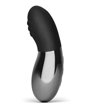 Le Wand Chrome Point Rumbly Motor Contoured Layon Rechargeable Clit Vibrator