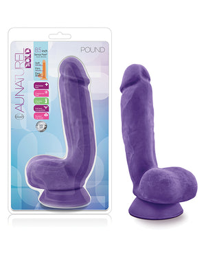 Blush Au Naturel Bold Pound 8.5" Dildo - Purple