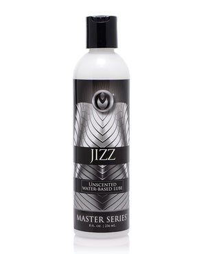 Master Series Jizz Unscented Waterbased Lube - 8 oz