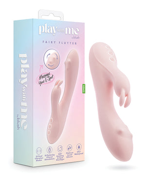 Blush Play With Me Fairy Flutter Rabbit Vibrator - Pink