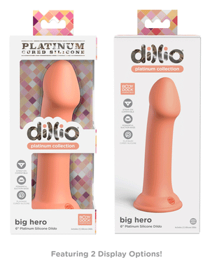 Dillio Platinum - Big Hero 6 Inch Dildo