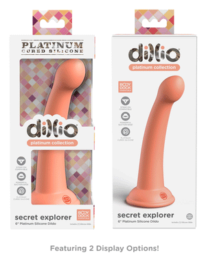 Dillio Platinum - Secret Explorer 6.75 Inch Dildo