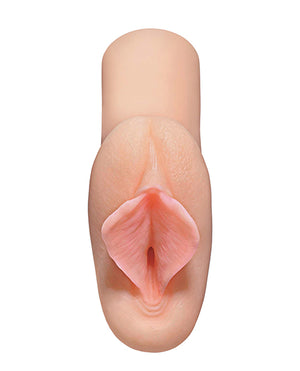 Pdx Plus Perfect Pussy Butterfly Lips Stroker - Ivory