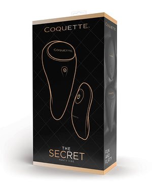Coquette The Secret Panty Vibe - Black/Rose Gold