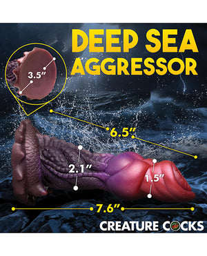 Creature Cocks Deep Diver 7.5 Inch Silicone Dildo