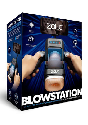 Blowstation Automatic Masturbator w/Phone Holder