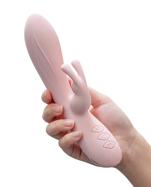 Blush Morgan Rabbit Vibrator - Pink