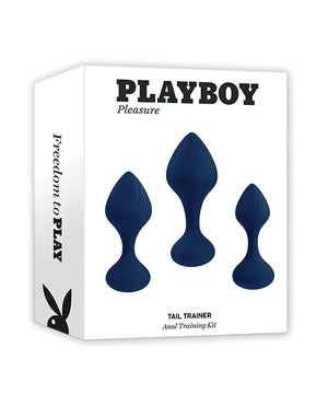Playboy Pleasure Tail Trainer Anal Training Butt Plug Kit