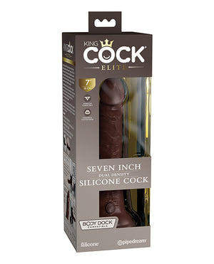 King Cock Elite 7 Inch Dual Density Silicone Cock