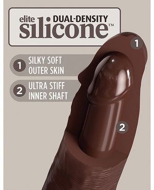 King Cock Elite 7 Inch Dual Density Silicone Cock