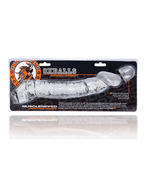 Oxballs Muscle Ripped 9 Inch Penis Sheath Extender Black Or Clear