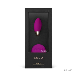 LELO Lyla 2 Egg Vibrator In Deep Rose
