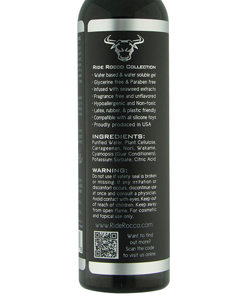 Ride Rocco Water Based Lube- Perfect For Silicone Toys - 8 oz - The ...