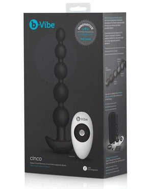 B-Vibe Cinco Vibrating Remote Control Beads