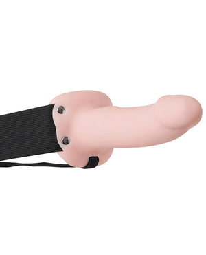 Adam & Eve Soft Hollow Strap On 6 Inch Silicone Penis Extender