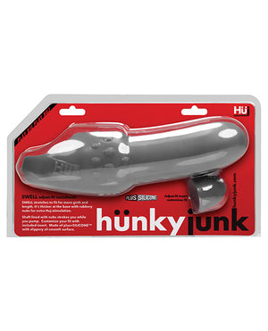 Oxballs Hunky Junk Swell Adjust Fit Penis Sheath 8 Inch