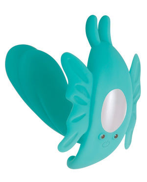 Evolved The Butterfly Effect Rechargeable Dual Stim - Teal