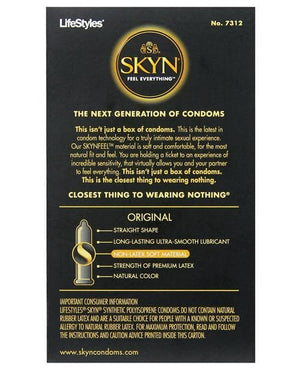 Lifestyles Skyn Non-latex Condoms - Med - 12 Pack