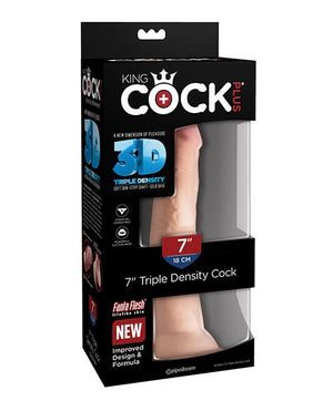 King Cock Plus Triple Density Cock Realistic Dildo 7 & 8 Inch