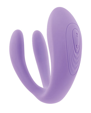 Evolved Petite Tickler Mini Vibe W/remote - Purple