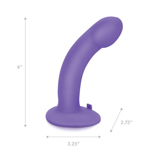 Pegasus 6 Inch Curved Realistic Pegging Dildo & Harness Set