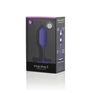 B-Vibe Snug Plug 2 (M) - Purple