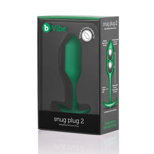 B-Vibe Snug Plug 2 (M) - Green