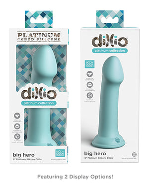 Dillio Platinum 6" Big Hero Silicone Dildo - Strap On Compatible