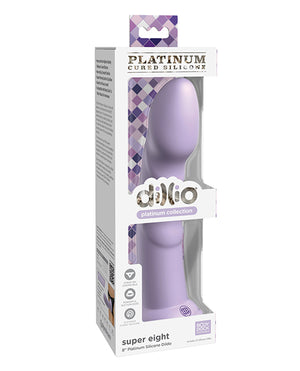 Dillio Platinum Silicone 8 Inch Dildo