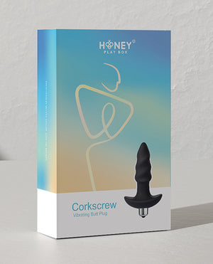 Corkscrew Vibrating Butt Plug