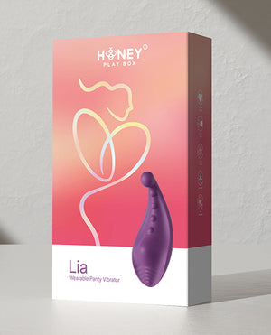 Lia Wearable Panty Vibrator With Wireless Remote Control - Pink