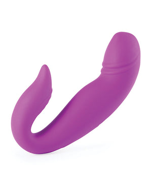 Dolphin Rolling G Spot Vibrator & Clit Stimulator - Purple