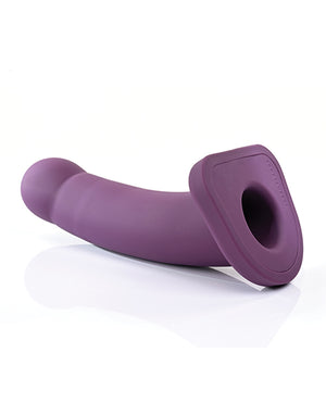 Sportsheets 8 Inch Banx Hollow Silicone Penis Sheath - Strap On Cpompatible