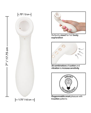 Empowered Smart Pleasure Idol - White Clit Stimulator