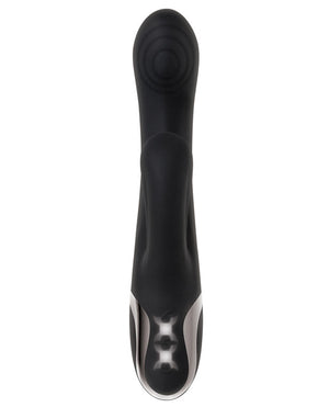 Evolved Extreme Rumble Rabbit Dual Stim Rechargeable - Black