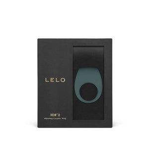 Lelo Tor II Premium Cock Ring W/ Vibrating Clit Stimulator In Green
