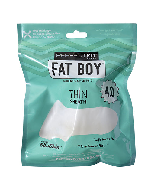 Perfect Fit Fat Boy Thin - Penis Length & Girth Extender 4 Inch