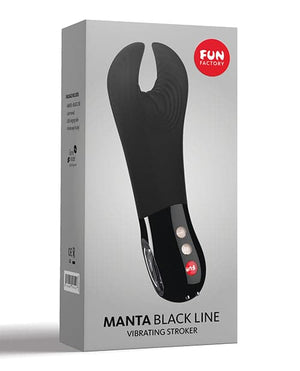Fun Factory Black Line Manta Man Tool - Black