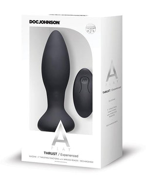 Doc Johnson Premium Silicone Vibrating Anal Plug W/remote